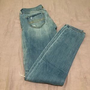 Distressed Abercrombie Skinny Jeans